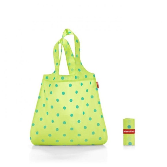 Reisenthel Maxi Mini Shopping tote shopper, Lemon Dots - Picture 1 of 11